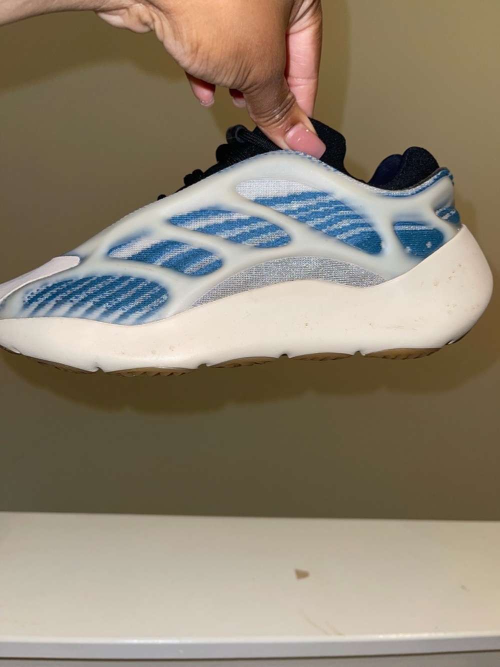 Yeezys blue